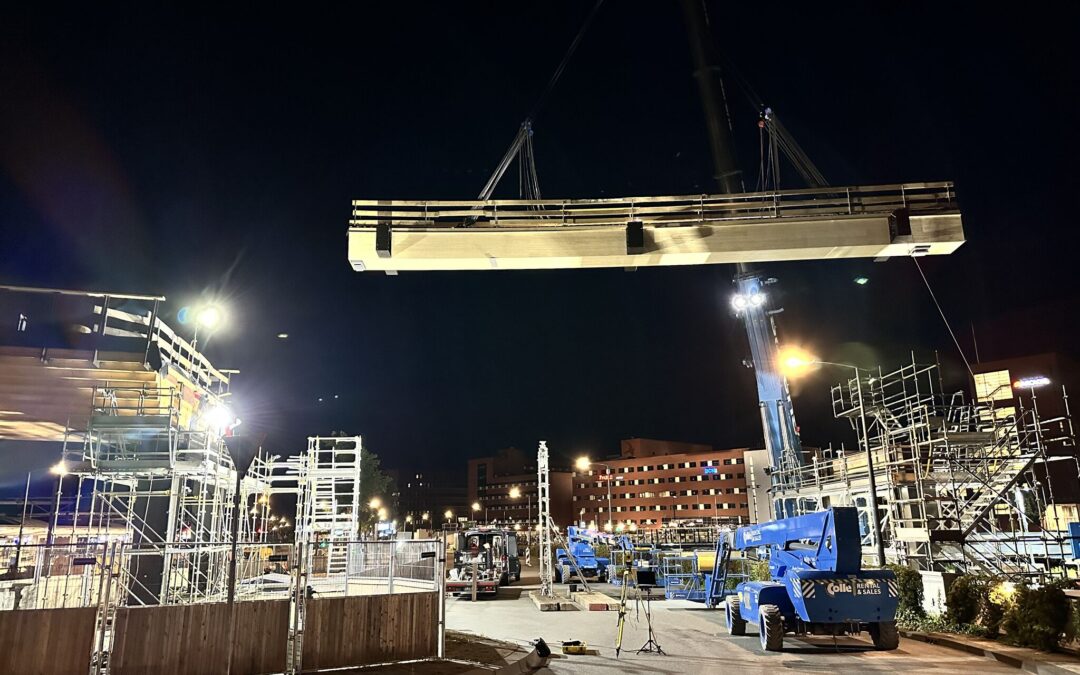 Project – Nieuwe loopbrug over het spoor (Passerelle)  Zwolle