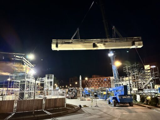 Project – Nieuwe loopbrug over het spoor (Passerelle)  Zwolle