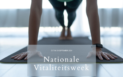 Hoe vitaliteit bijdraagt aan werkgeluk: Nationale Vitaliteitsweek 23 t/m 29 september 2024