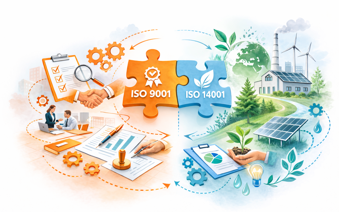 ISO 9001 en ISO 14001 in 2026