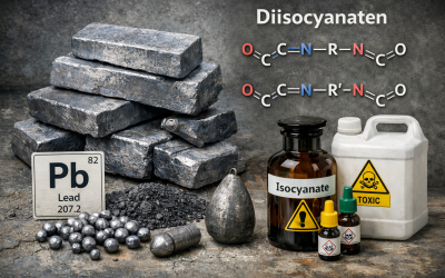 Vanaf 9 april 2026 veranderen de regels voor werken met lood en diisocyanaten.